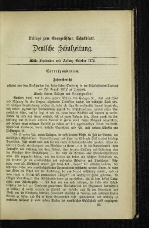 Jahresbericht