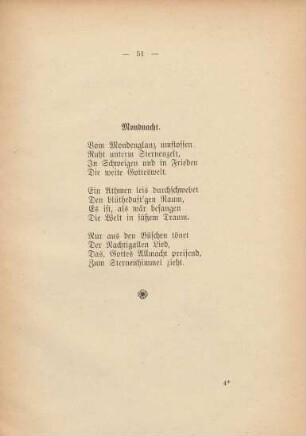 Mondnacht