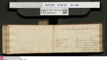 Stammbuch des U. J. Schrader aus Hannover