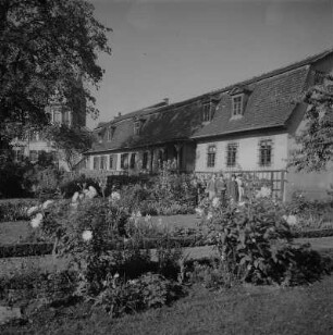 Weimar. Goethes Hausgarten am Wohnhaus