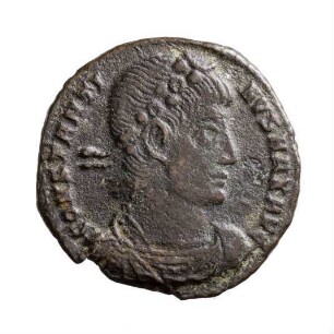 Münze, Follis, Aes 4, 9. September - Frühling 340 n. Chr.