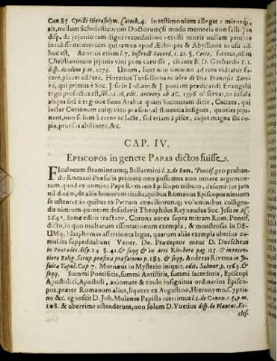 Cap. IV. Episcopos in genere Papas dictos fuisse