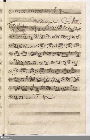 1327. Cavatina: D'una Donna qual son io / Cimarosa, D.