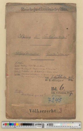 Besatzungskonvention.- Rheinlandabkommen: Bd. 6