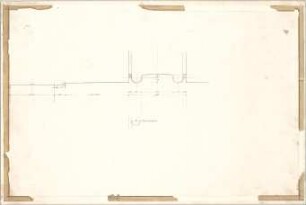 Littmann, Max; Bocksberg; Hofgut, Stallgebäude - Krippe für Jungvieh (Grundriss, Teilgrundriss)