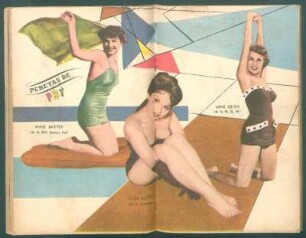 Anne Baxter, Elisa Lotti, Jane Leigh - [Ilustración] : Pebetas de PBT