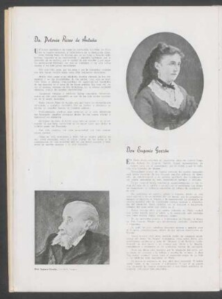 Da. Polonia Risso de Antuña [y] Don Eugenio Garzón - [Necrología]