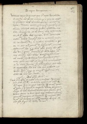 De aqua sanguinea
