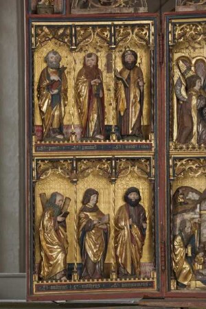 Marienaltar — Altar im geöffneten Zustand — Linker Flügel
