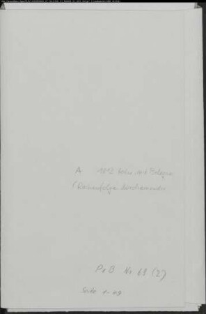 Zivilstandsregister der evangelischen Gemeinde Brackwede, Kreis Bielefeld (A 1813). (Gemeinde: Evangelische Gemeinde Brackwede)