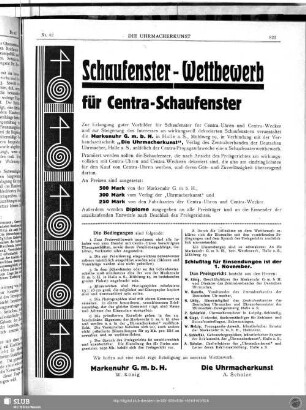 Schaufenster-Wettbewerb für Centra-Schaufenster