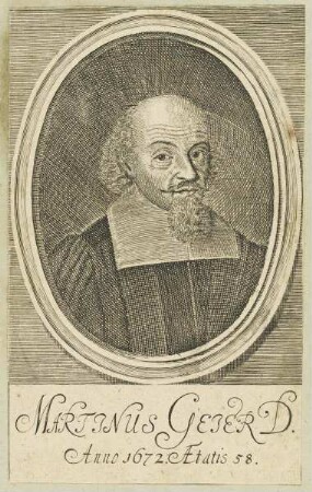Bildnis des Martinus Geier