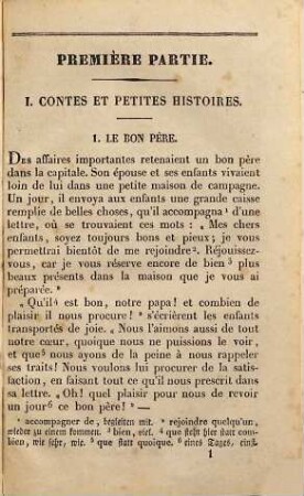 Premières lectures françaises pour les écoles primaires de l'Alsace : avec un vocabulaire français-allemand