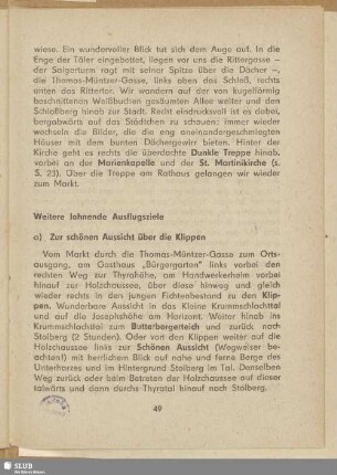 Weitere lohnende Ausflugsziele