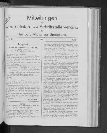 Nr. 3. : Mai 1916.