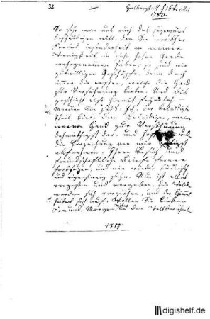 32: Brief von Maria Tugendreich geb. Fromme Gleim an Klamer Schmidt