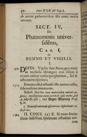 Sect. IV, De Phænomenis universalibus