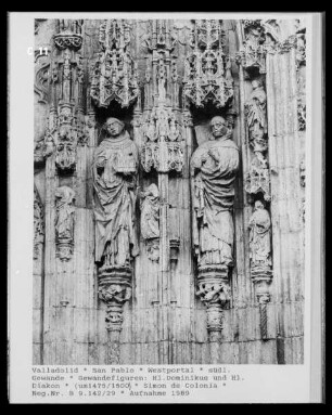 Heiliger Dominikus und Heiliger Diakon