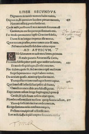 Ad Atticum.