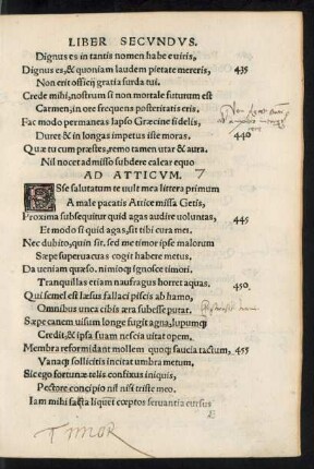 Ad Atticum.