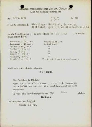 Stockinger, Gottlieb