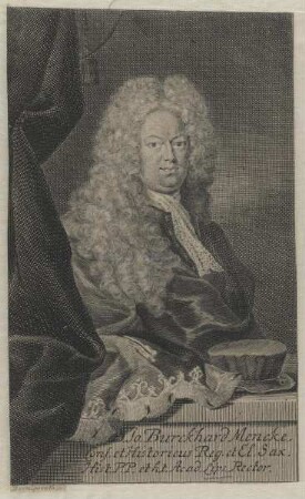 Bildnis des Jo. Burckhard Mencke