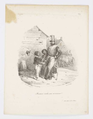 Monsieur, voulez vous m’enmener?, aus: "Album pour 1825"