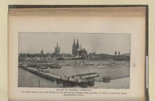 Cöln mit der ehemaligen Schiffsbrücke