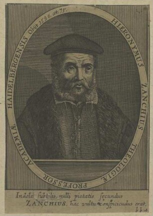 Bildnis des Hieronymus Zanchius