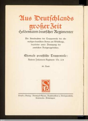 Das Reserve-Infanterie-Regiment Nr. 204 : nach Kriegstagebüchern und nach Aufzeichnungen von Mitkämpfern