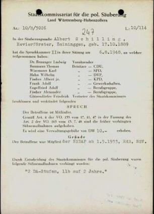 Schilling, Albert
