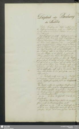 Dioptrik oder Brechung des Lichtes