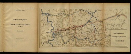 Uebersichtslageplan des Dortmund-Rhein-Kanals