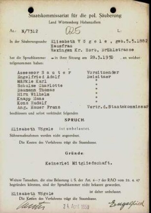 Vögele, Elisabeth