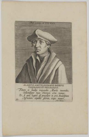 Bildnis des Alardus Amstelredamus