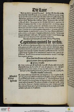 Die lune heb domade secunde Dieta Septima