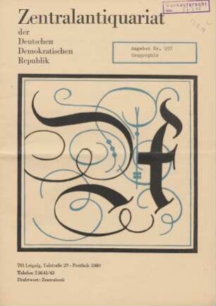 Nr. 957: Geographie