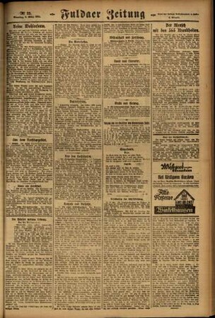 Dritte Ausgabe vom Sonntag, den 02. März 1924.
