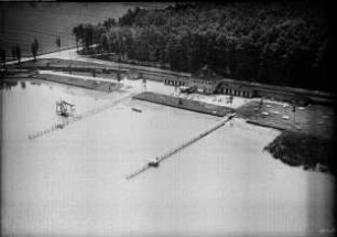 Wermsdorf (b. Dahlen), Freibad Horstsee