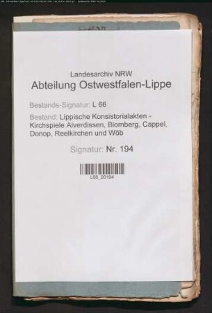 Ländereien der Pfarre