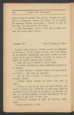 Capítulo XVI - En el Templo de Thoos