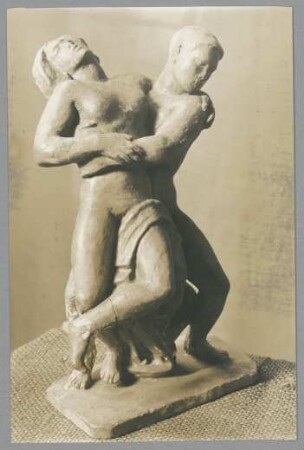 Kleiner Frauenraub, 1917, Gips