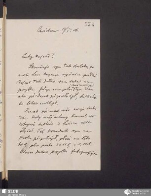 [list wot: Bogumił Šwjela, 11.05.1906]