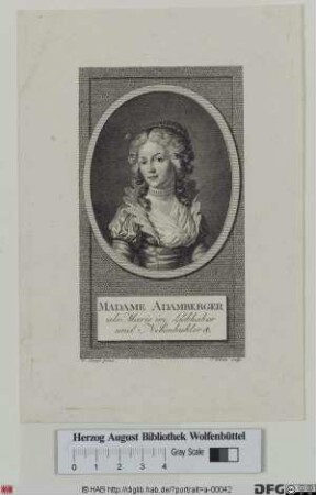 Bildnis Maria Anna Adamberger, geb. Jaquet