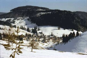 Muggenbrunn: Blick vom "Köpfle" auf Muggenbrunn