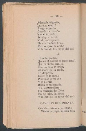 Canción del pirata.