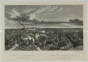 Schlacht bei Montmirail am 11. Februar 1814 (aus einer Folge zu den Befreiungskriegen)