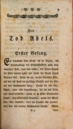 Salomon Geßners Sämmtliche Schriften, 1