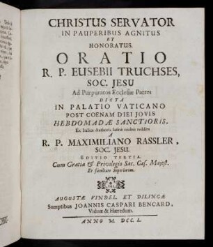 341-357, Oratio