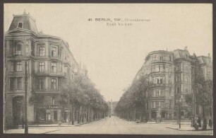 Ansichtskarte Großbeerenstraße, Ecke Yorckstraße